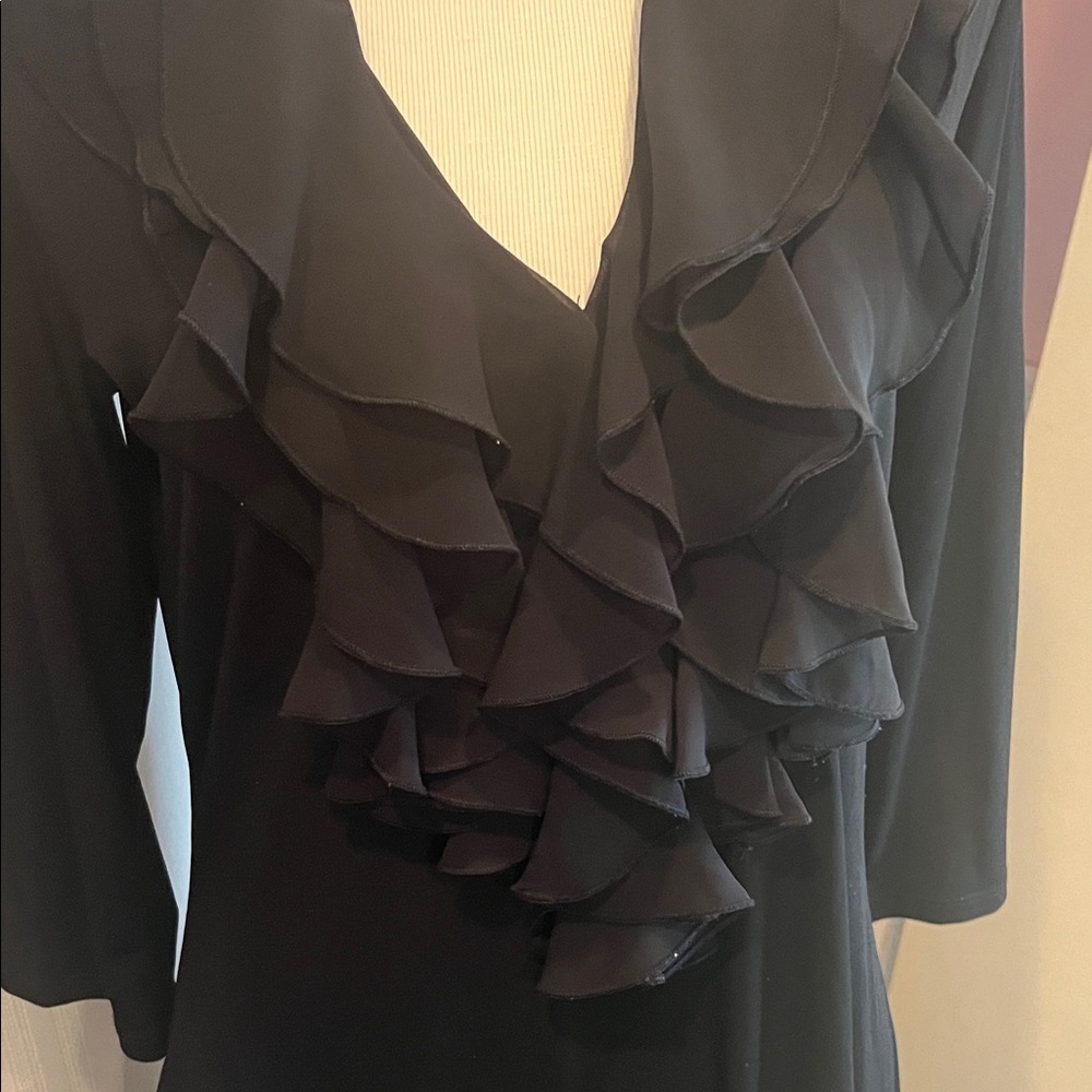 White House Black Market Classic Black Dress - Picture 4 of 6